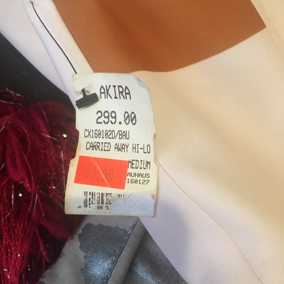 Gorgeous strapless dress multicolor. - Picture 6 of 8